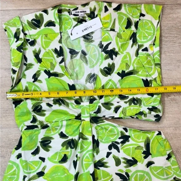 NWT Steve Madden Amanda Cotton Midi Dress Size Large - Picture 7 of 9